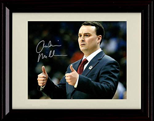 Unframed Archie Miller - Head Coach - Autograph Replica Print - Indiana Hoosiers Unframed Print - College Basketball FSP - Unframed   