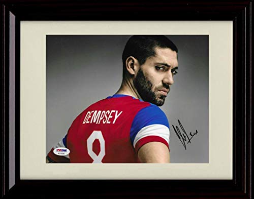 Unframed Clint Dempsey - Number 8 - Autograph Replica Print Unframed Print - Soccer FSP - Unframed   