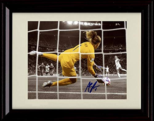 Unframed Alyssa Naeher - Making the Save - Autograph Replica Print Unframed Print - Soccer FSP - Unframed   