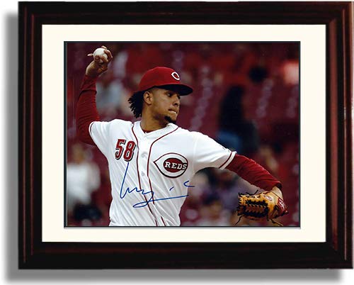 Unframed Luis Castillo"Making the Pitch" Autograph Replica Print Unframed Print - Baseball FSP - Unframed   