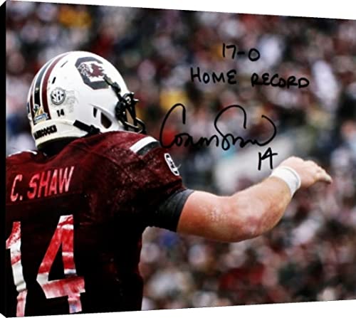 Connor Shaw Acrylic Wall Art - 17-0 Home Record - South Carolina Gamecocks Acrylic - College Football FSP - Acrylic   