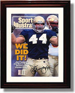 Unframed "We Did It" Jim Flanigan Notre Dame SI Autograph Promo Print Unframed Print - College Football FSP - Unframed   