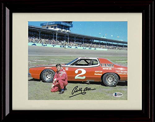 Unframed Bobby Allison - Daytona in the 70's - Autograph Replica Print Unframed Print - NASCAR FSP - Unframed   