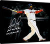 David Ortiz Floating Canvas Wall Art - Last Opening Day Swing Floating Canvas - Baseball FSP - Floating Canvas   