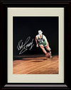 16x20 Framed Bob Cousy - Driving - Boston Celtics - Autograph Replica Print Gallery Print - Pro Basketball FSP - Gallery Framed   