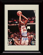 Framed 8x10 Derrick Coleman - Syracuse - Autograph Replica Print Framed Print - College Basketball FSP - Framed   