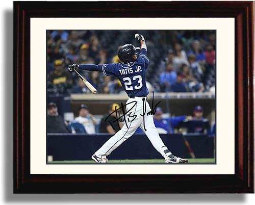 Unframed Fernando TatÃ­s Jr."HR Swing" Autograph Replica Print Unframed Print - Baseball FSP - Unframed   