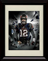 Unframed Tom Brady Autograph Replica Print - NFC Evolution Unframed Print - Pro Football FSP - Unframed   