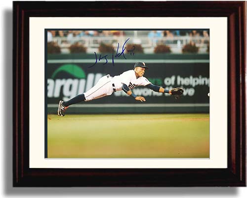 Unframed Jorge Polanco"Diving Stop" Autograph Replica Print Unframed Print - Baseball FSP - Unframed   