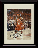 Framed 8x10 Dee Brown - Dee for Three - Autograph Replica Print - Illinois Framed Print - College Basketball FSP - Framed   