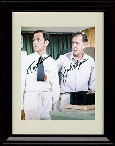 Unframed Tony Randall and Jack Klugman - The Odd Couple - Autograph Replica Print Unframed Print - Television FSP - Unframed   