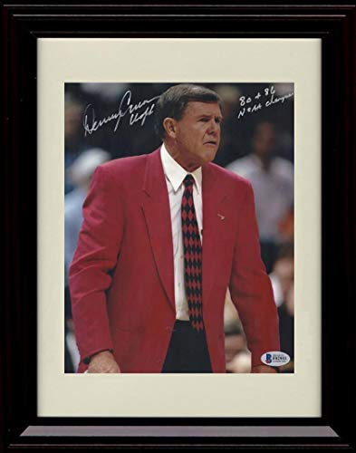 Unframed Denny Crum - Louisville Cardinals - Autograph Replica Print Unframed Print - College Basketball FSP - Unframed   