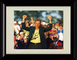 Unframed Bernhard Langer Autograph Replica Print - 1985 Green Jacket Victory Unframed Print - Golf FSP - Unframed   