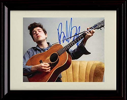 Unframed Bob Dylan - Guitar - Autograph Replica Print Unframed Print - Music FSP - Unframed   