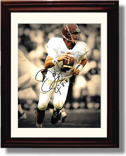 Unframed Alabama Football Jay Barker"Spotlight" Autograph Replica Print Unframed Print - College Football FSP - Unframed   