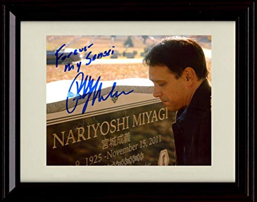 8x10 Framed Ralph Macchio - Cobra Kai - Autograph Replica Print Framed Print - Television FSP - Framed   