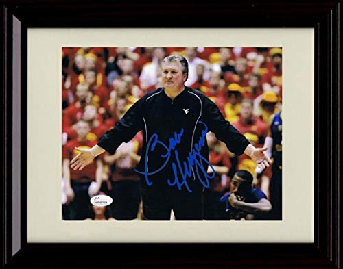 Unframed Bob Huggins - Head Coach - Autograph Replica Print - West Virginia Mountaineers Unframed Print - College Basketball FSP - Unframed   