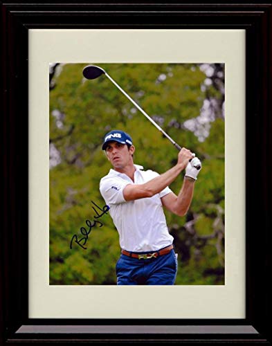 Unframed Billy Horschel Autograph Replica Print - Ping Blue Hat Unframed Print - Golf FSP - Unframed   