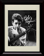 Unframed Bob Dylan - B&W - Autograph Replica Print Unframed Print - Music FSP - Unframed   