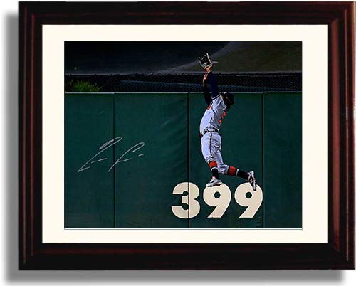 Unframed Ronald AcuÃ±a Jr."HR Robbery" Autograph Replica Print Unframed Print - Baseball FSP - Unframed   