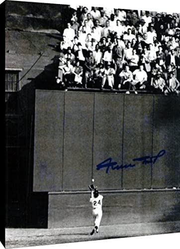 Willie Mays Metal Wall Art - World Series Catch Metal - Baseball FSP - Metal   