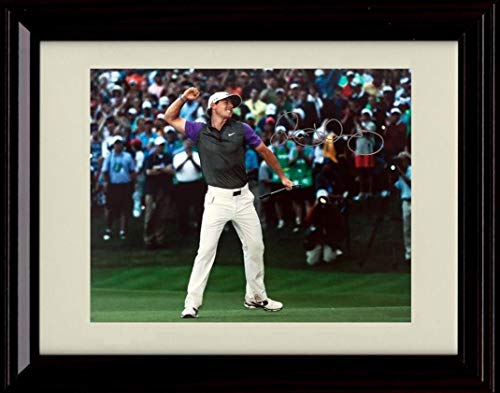 Unframed Rory McIlroy Autograph Replica Print - Celebration Unframed Print - Golf FSP - Unframed   