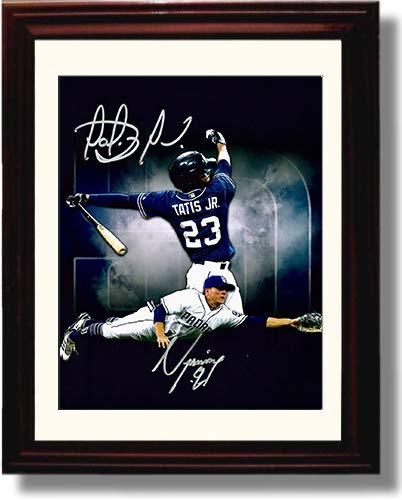 Unframed Fernando TatÃ­s Jr."Spotlight" Autograph Replica Print Unframed Print - Baseball FSP - Unframed   