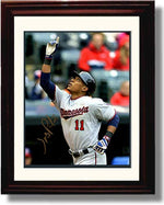 Framed 8x10 Jorge Polanco"Celebration" Autograph Replica Print Framed Print - Baseball FSP - Framed   