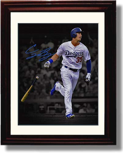 Framed 8x10 Cody Bellinger"Spotlight" Autograph Replica Print Framed Print - Baseball FSP - Framed   