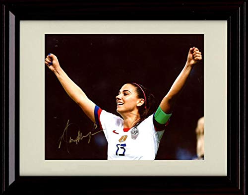 Unframed Alex Morgan - Celebration - Autograph Replica Print Unframed Print - Soccer FSP - Unframed   