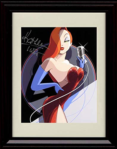 Unframed Roger Rabbit - Kathleen Tuner Autograph Replica Print Unframed Print - Movies FSP - Unframed   