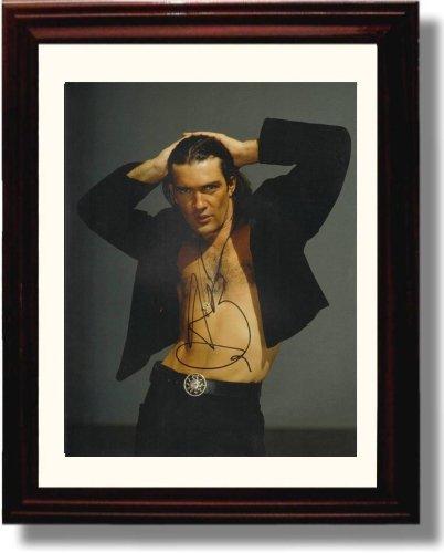 Unframed Antonio Banderas Autograph Promo Print Unframed Print - Movies FSP - Unframed   