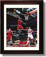 Unframed Larry Sanders Autograph Promo Print - Milwaukee Bucks Unframed Print - Pro Basketball FSP - Unframed   