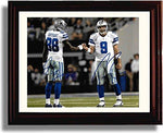 Unframed - Tony Romo and Dez Bryant - Dallas Cowboys Autograph Promo Print Unframed Print - Pro Football FSP - Unframed   