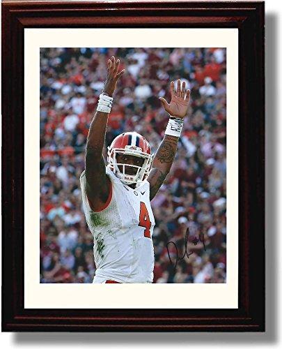 Unframed Deshaun Watson - 2015 Clemson "Touchdown" Autograph Promo Print Unframed Print - College Football FSP - Unframed   