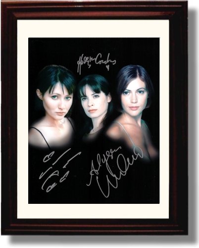 Unframed Charmed Autograph Promo Print - Charmed Cast Unframed Print - Television FSP - Unframed   