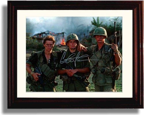 Unframed Charlie Sheen Autograph Promo Print - Platoon Unframed Print - Movies FSP - Unframed   