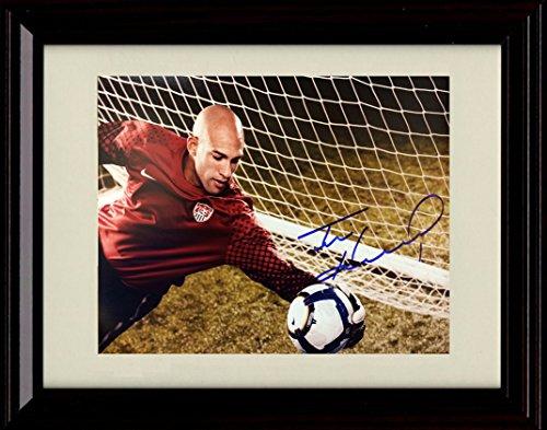 Unframed Tim Howard Autograph Promo Print - Team USA World Cup Unframed Print - Soccer FSP - Unframed   