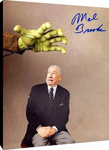 Metal Wall Art:  Mel Brooks Autograph Print - Young Frankenstien Metal - Movies FSP - Metal   