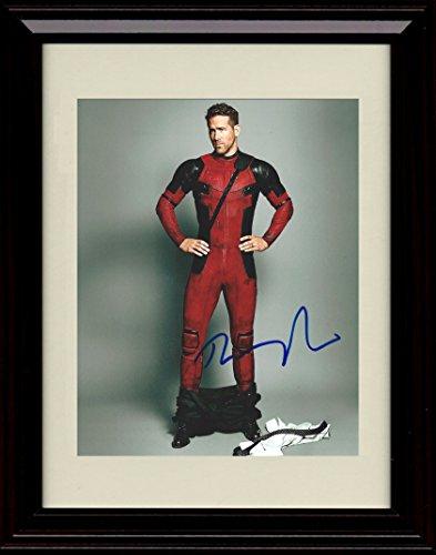 Unframed Ryan Reynolds Deadpool Autograph Promo Print Unframed Print - Movies FSP - Unframed   