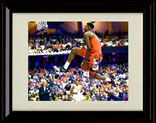 Unframed Tyus Battle Autograph Promo Print - Between The Legs - Syracuse Orangemen Unframed Print - College Basketball FSP - Unframed   