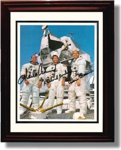 Unframed Charles Conrad, Jr, Richard F. Gordon Jr, Alan L. Bean Autograph Promo Print - Apollo 12 Unframed Print - History FSP - Unframed   