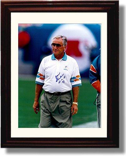 Unframed Don Shula - Miami Dolphins Autograph Promo Print Unframed Print - Pro Football FSP - Unframed   