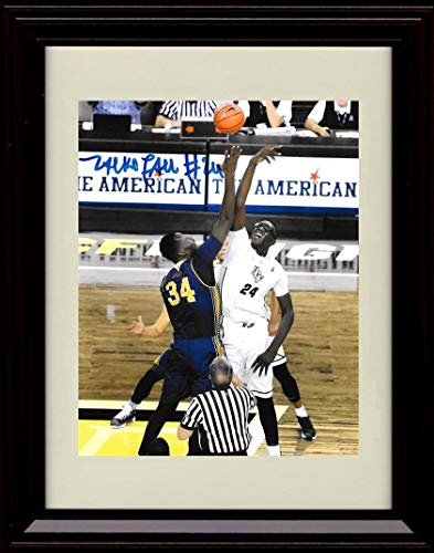 Unframed Tacko Fall Autograph Promo Print - Phenom - UCF Unframed Print - College Basketball FSP - Unframed   