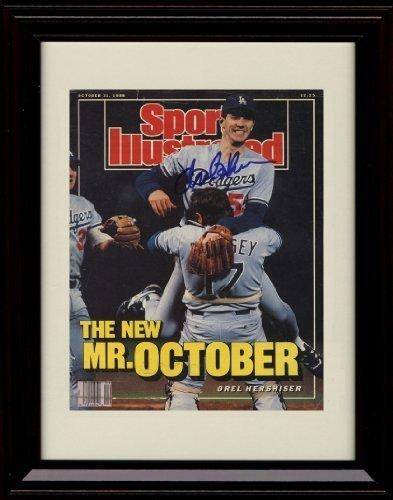 Framed 8x10 Orel Hershiser SI Autograph Replica Print - Champs! Framed Print - Baseball FSP - Framed   