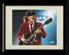 Unframed Angus Young AC DC Autograph Promo Print Unframed Print - Music FSP - Unframed   