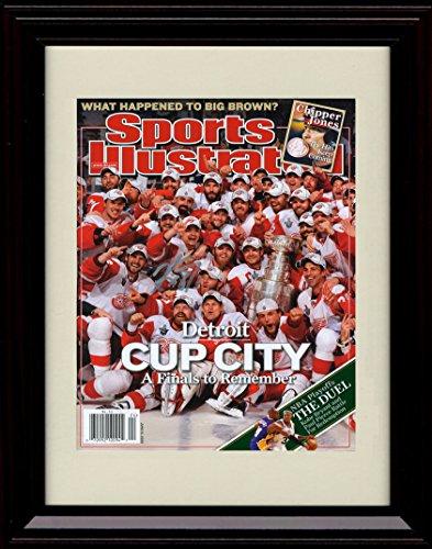 Unframed Detroit Red Wings Stanley Cup Champions SI Autograph Promo Print - Cup Unframed Print - Hockey FSP - Unframed   