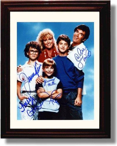 8x10 Framed Growing Pains Autograph Promo Print - Growing Pains Cast Framed Print - Television FSP - Framed   