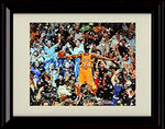 Unframed Kobe Bryant - Confetti Celebration - Los Angeles Lakers - Autograph Replica Print Unframed Print - Pro Basketball FSP - Unframed   