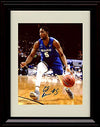 Framed 8x10 CJ Massinburg Autograph Promo Print - Driving - Buffalo Bulls Framed Print - College Basketball FSP - Framed   